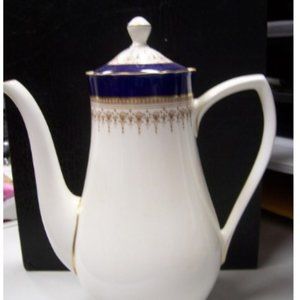 Regency Blue by ROYAL WORCESTER - Coffee Pot & Lid